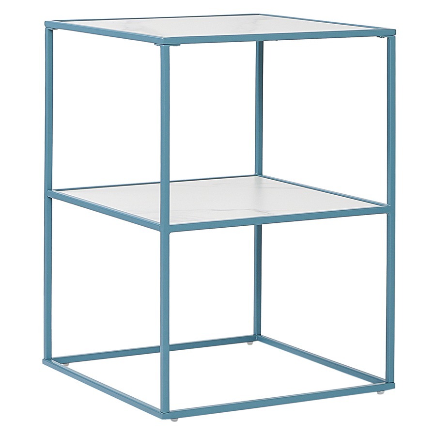 Фото Столик приставной mayen, 38х38 см, бирюзовый (76072) - интернет-магазин МегаТерем в Москве