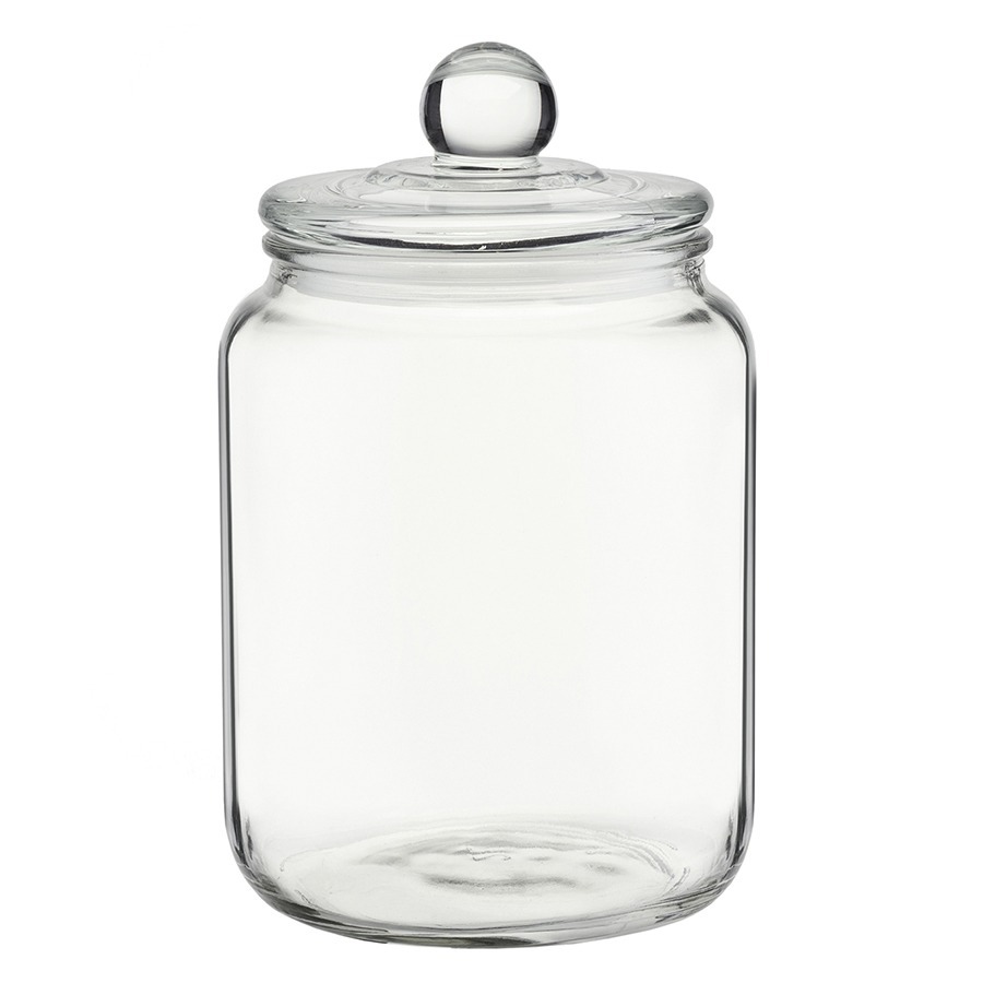 Фото Банка для хранения стеклянная close, 2 л (75860) - интернет-магазин МегаТерем в Москве