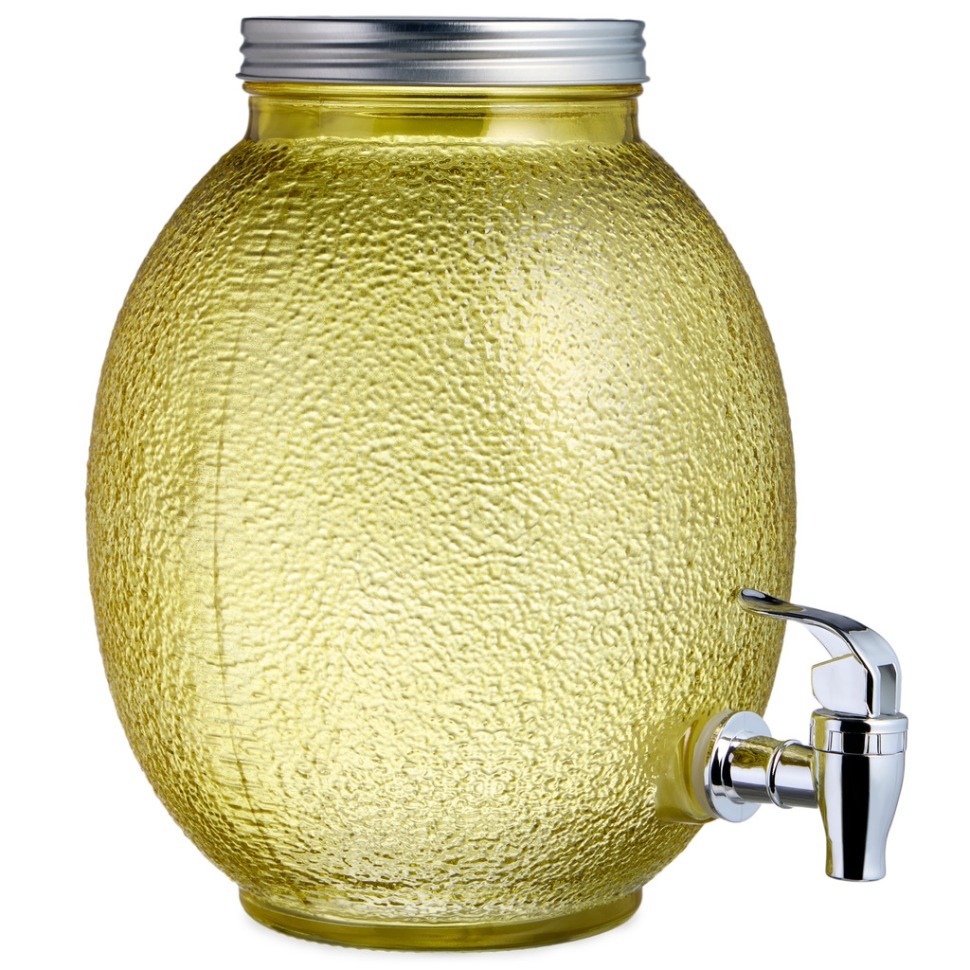 Фото Диспенсер для напитков lemon, 22*23 см, 4 л Lefard (718-202) - интернет-магазин МегаТерем в Москве