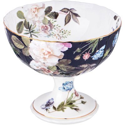 Ваза на ножке lefard "кобальт" 13*11 см (86-2491) 