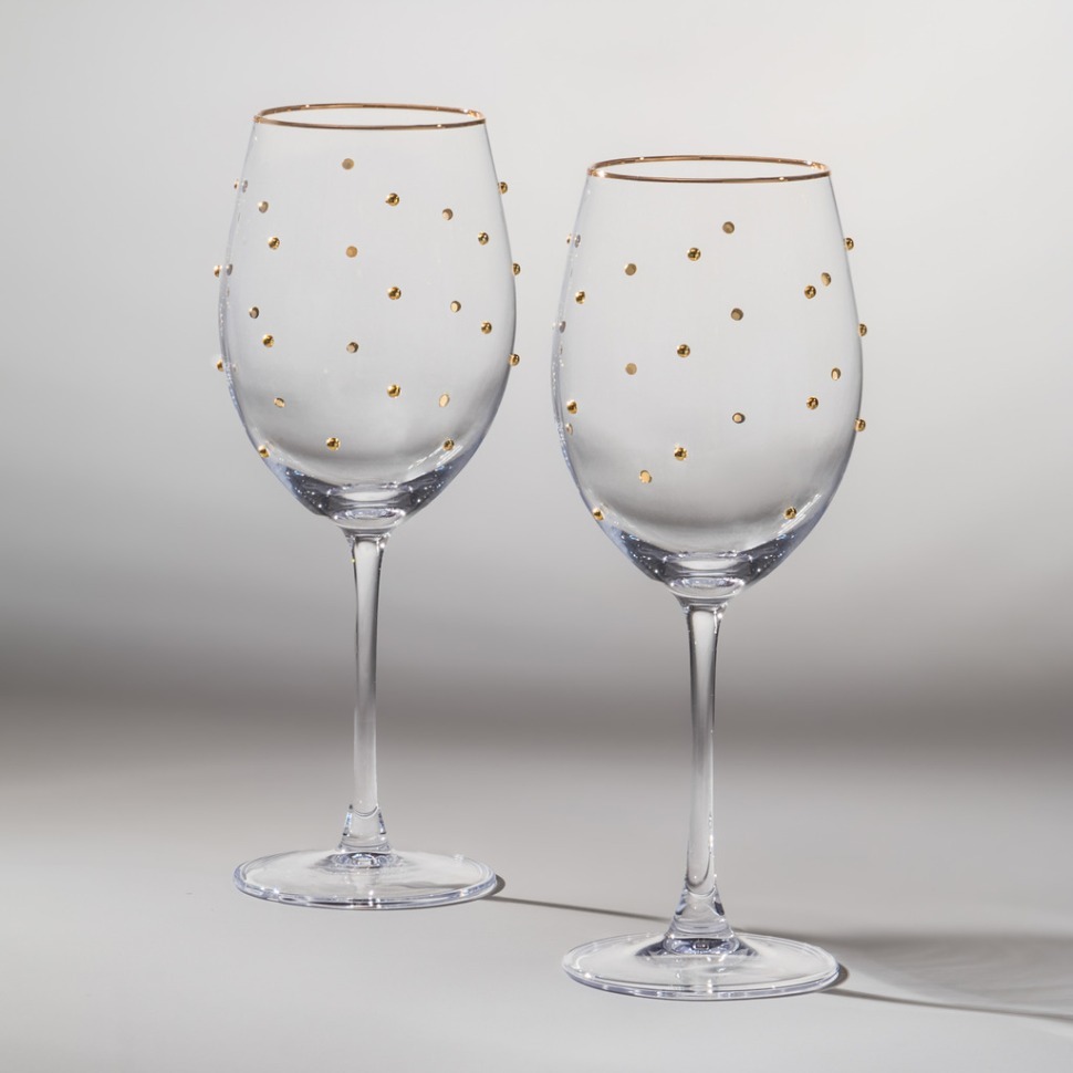Фото Набор бокалов для вина goldy из 2 шт. 540 мл Lefard (685-111) - интернет-магазин МегаТерем в Москве