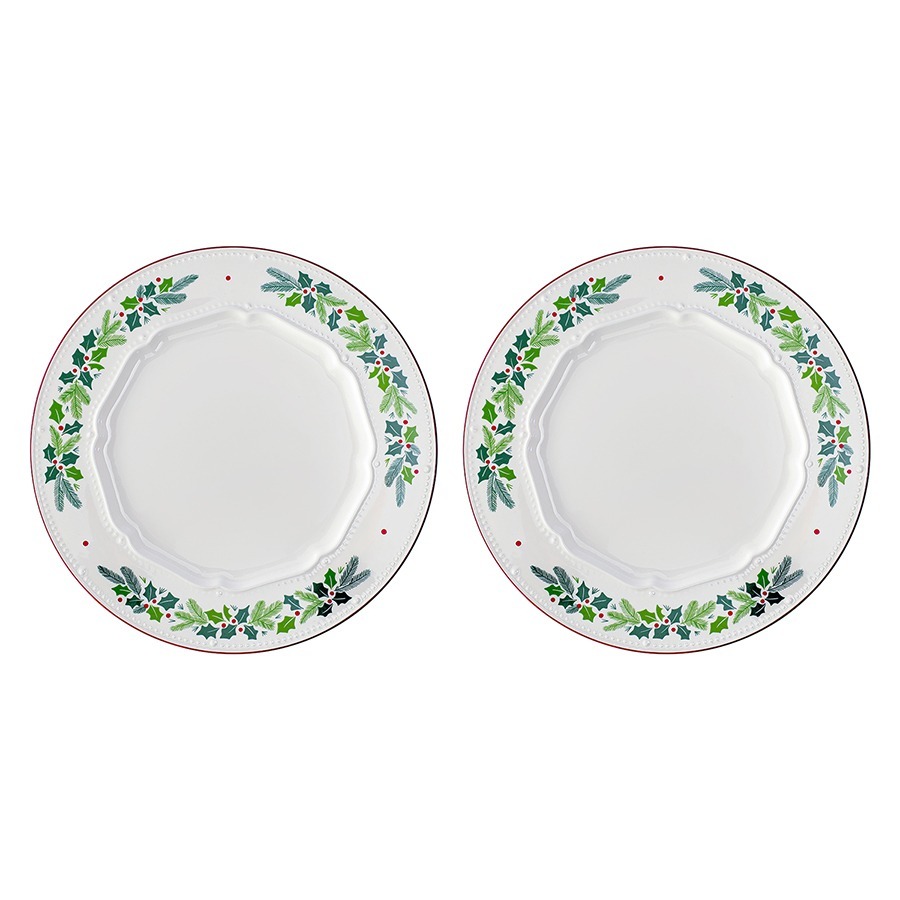 Фото Набор из двух тарелок nordic winter из коллекции new year essential, D26,5 см (79245) - интернет-магазин МегаТерем в Москве