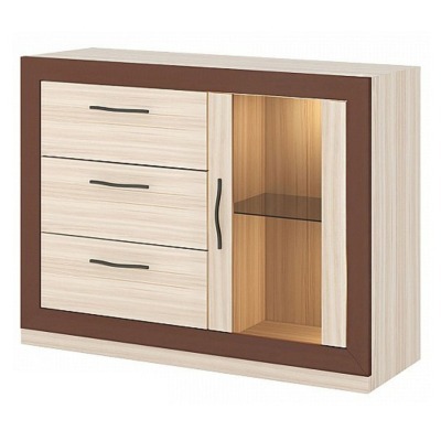 Тумба-витрина Нобиле Км-120/38 ФС MER_Km-120-38-FS-KSHok