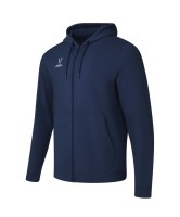 Флисовое худи на молнии JÖGEL ESSENTIAL Cotton Fleece FZ Hoodie, темно-синий (2122088)