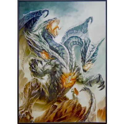Картина Дракон с кристаллам...