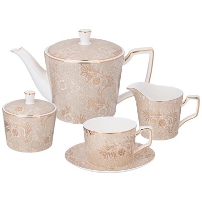 Чайный сервиз lefard золоты...