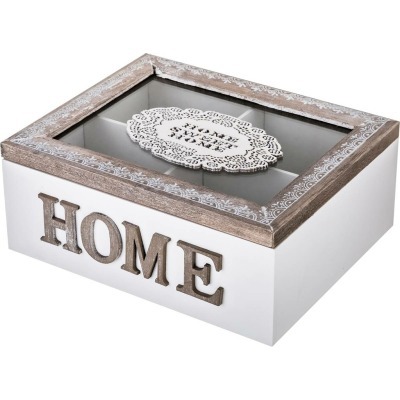 Шкатулка для чая с 4 секция...