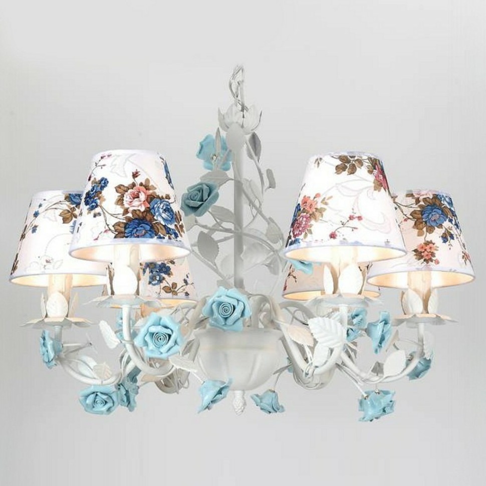 Фото Подвесная люстра Lucia Tucci Fiori di Rose Fiori di rose 108.6 LT_Fiori_di_rose_108.6 - интернет-магазин МегаТерем в Москве