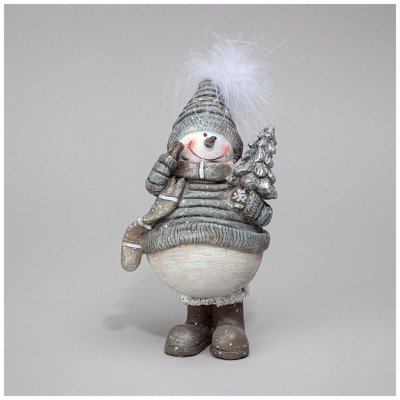 Фигурка снеговик 7*6*15 см ...