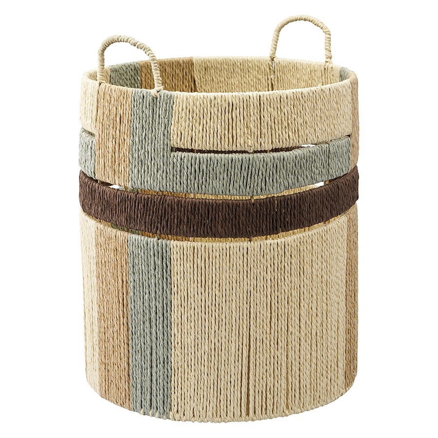 Фото Корзина плетеная bongo chocolate из коллекции ethnic, размер m (77196) - интернет-магазин МегаТерем в Москве