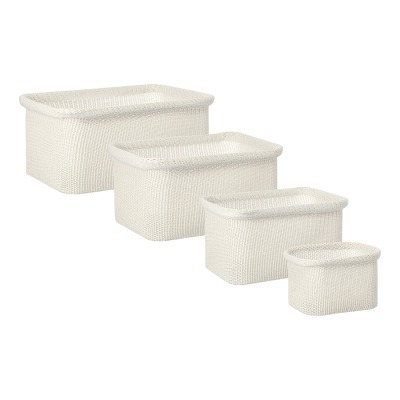 Набор из 4-х корзин для хра...