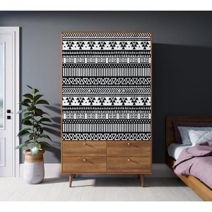 Фото Шкаф трехстворчатый Berber принт 19 арт BB02/Print_19-ET - интернет-магазин МегаТерем в Москве