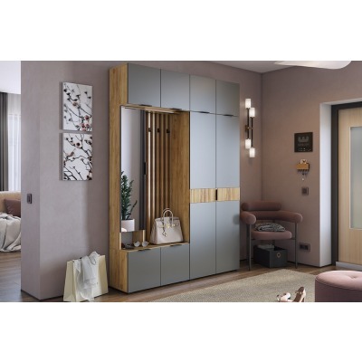 Стенка для прихожей Бери К4 MBS_PK04Beri-2564