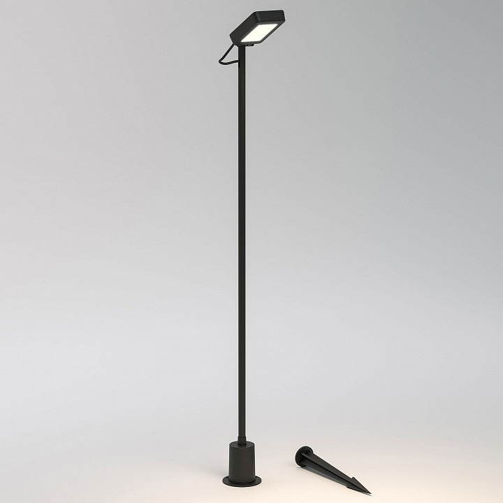 Фото Наземный низкий светильник Elektrostandard Joli Joli (35182/F) черный ELK_a068102 - интернет-магазин МегаТерем в Москве