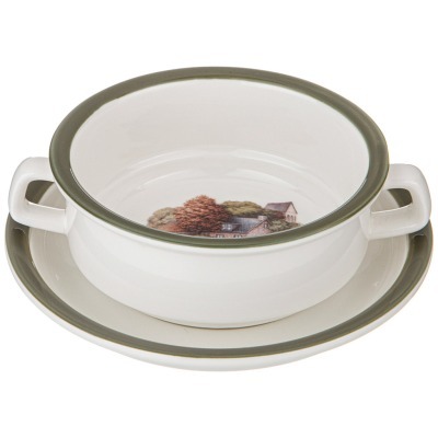 Бульонница с блюдцем lefard...