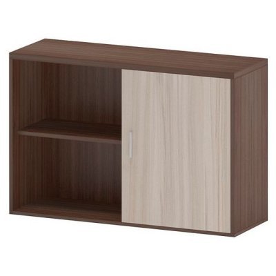 Тумба комбинированная Домино Lite ТБЛ-2 MER_TBL-2_SHK-CH