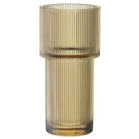 Ваза ivet, 30 см, бежевая (75120)
