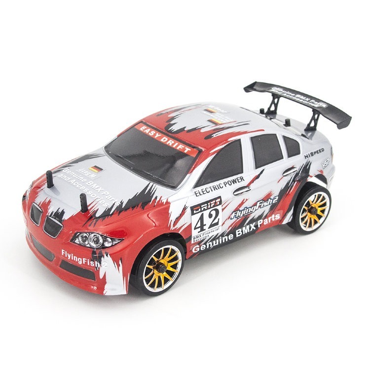 Фото Радиоуправляемая машина для дрифта HSP FlyingFish2 BMW Drift Car 4WD 1:16 2.4G (94163-16302) - интернет-магазин МегаТерем в Москве
