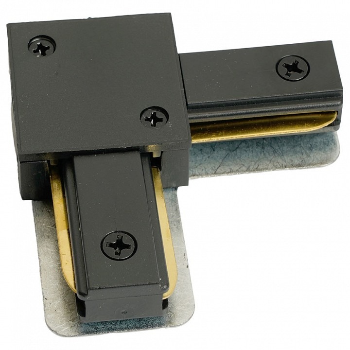 Фото Соединитель угловой L-образный для треков встраиваемых Feron  51900 FE_51900 - интернет-магазин МегаТерем в Москве