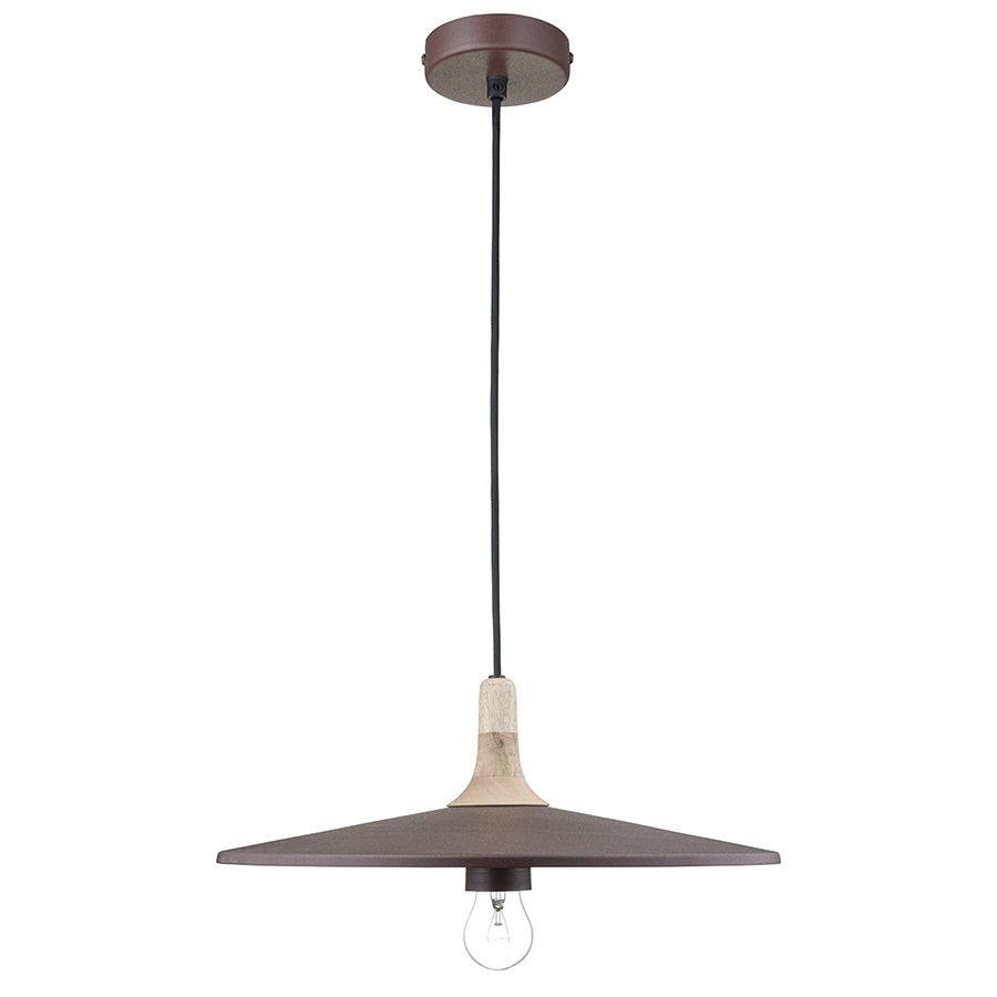 Фото Светильник подвесной mango pyor, D40х13 см, сиреневый (76371) - интернет-магазин МегаТерем в Москве