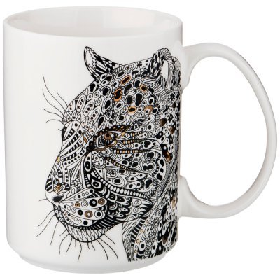 Кружка леопард 500мл 13,5*8...