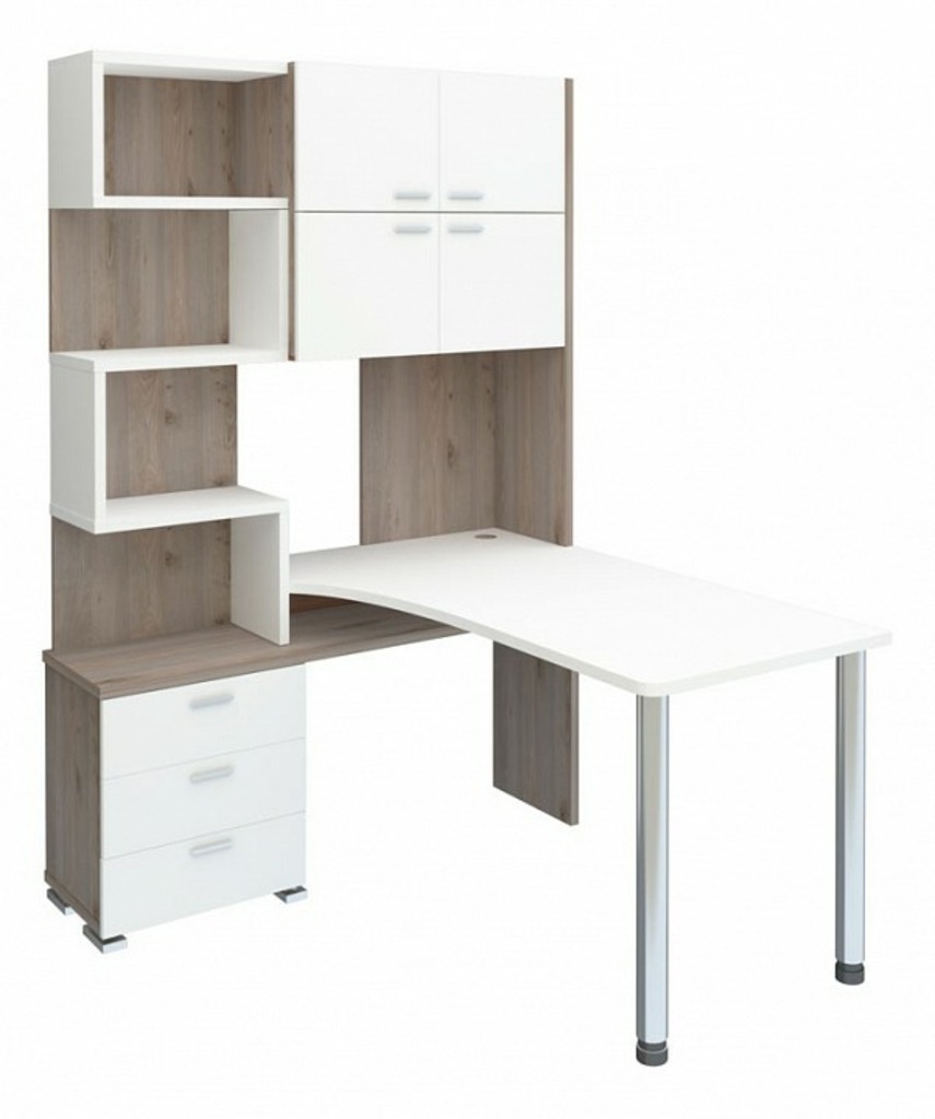 Фото Стол компьютерный Домино нельсон СР-500М/140 MER_SR-500M_140_NBEBE-LEV - интернет-магазин МегаТерем в Москве