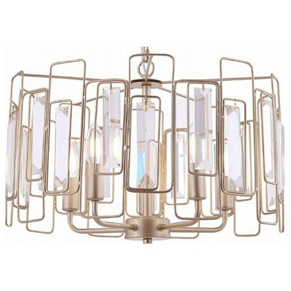 Фото Подвесной светильник Freya Rowena FR5045PL-05G MY_FR5045PL-05G - интернет-магазин МегаТерем в Москве