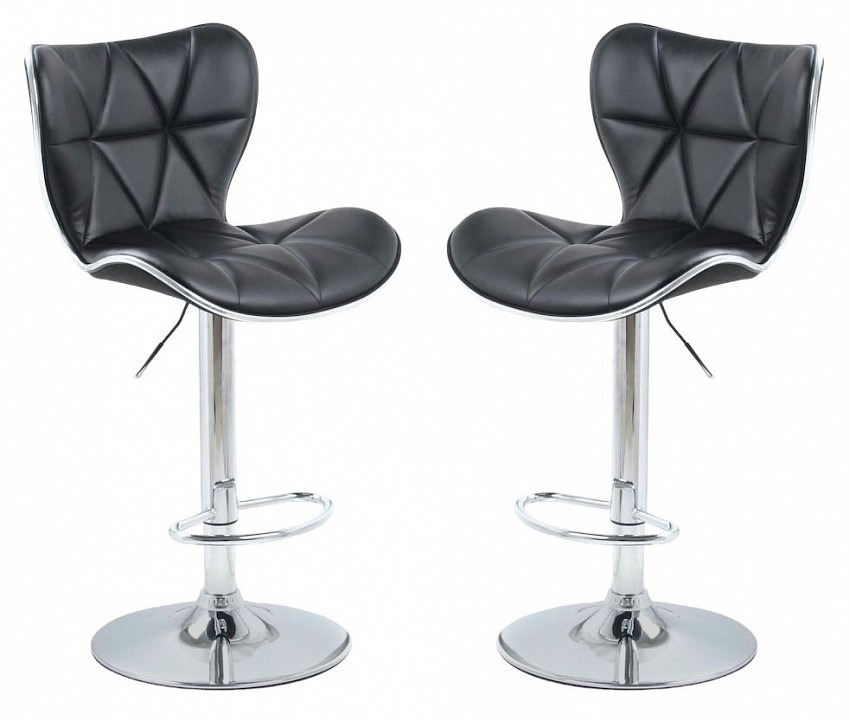 Фото Набор из 2 стульев барных Serenity Echo HSBI_DC419_black_2 - интернет-магазин МегаТерем в Москве