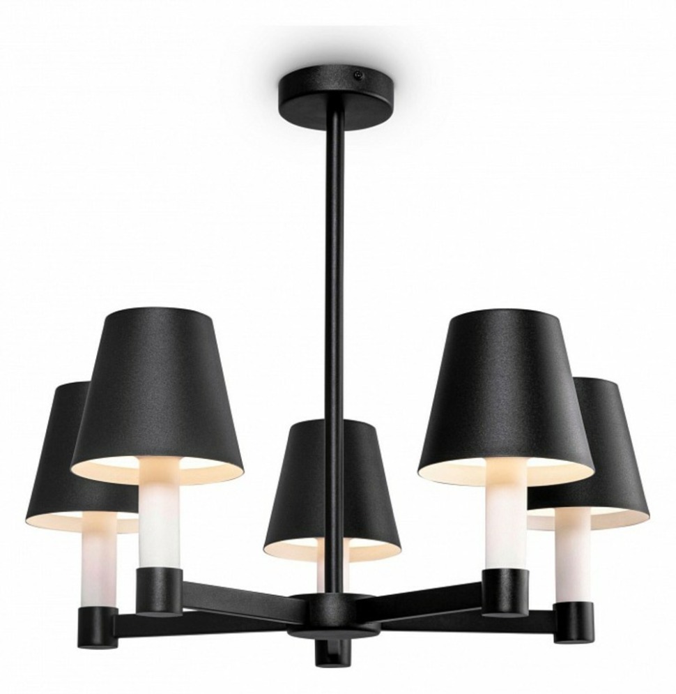 Фото Люстра на штанге Maytoni Tet-a-tet MOD104PL-05B MY_MOD104PL-05B - интернет-магазин МегаТерем в Москве