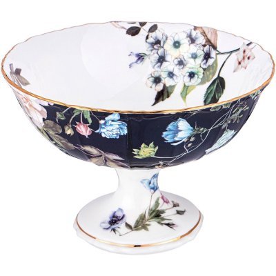 Ваза на ножке lefard "кобальт" 15*11 см (86-2493) 