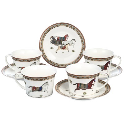 Чайный набор lefard "passage" на 4 пер. 8 пр. 250 мл (760-841) 