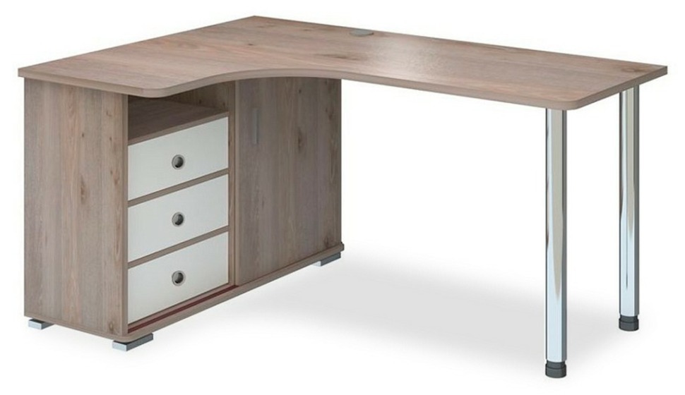 Фото Стол письменный Домино нельсон СР-165СМ MER_SR-165SM_NBEN-LEV - интернет-магазин МегаТерем в Москве