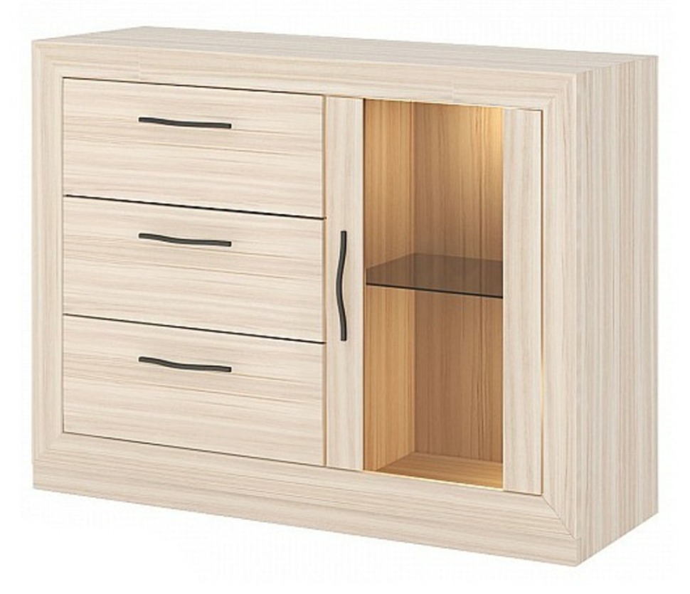 Фото Тумба-витрина Нобиле Км-120/38 ФС MER_Km-120-38-FS-KK - интернет-магазин МегаТерем в Москве