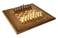 Шахматы + нарды резные 4 50, Mkhitaryan (47163)