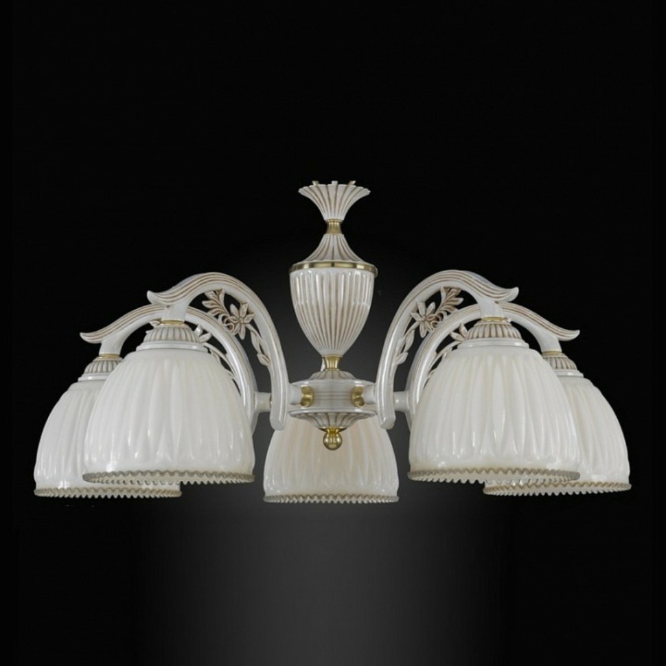 Фото Подвесная люстра Reccagni Angelo 9671 L 9671/5 RA_L_9671_5 - интернет-магазин МегаТерем в Москве