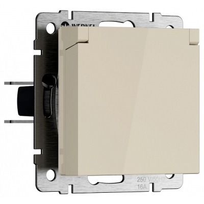 Розетка влагозащищенная с з...