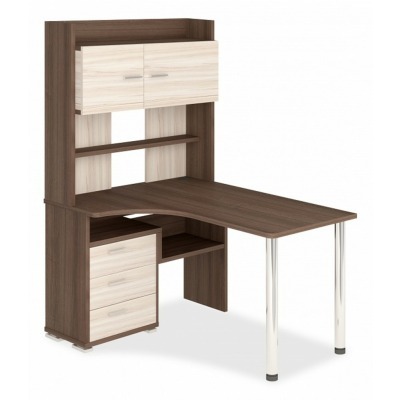 Стол компьютерный Домино СР-133-130 MER_SR-133-SHK-LEV