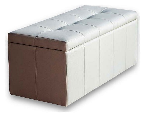 Фото Банкетка-сундук Лонг светло-бежевая DRB_396857 - интернет-магазин МегаТерем в Москве