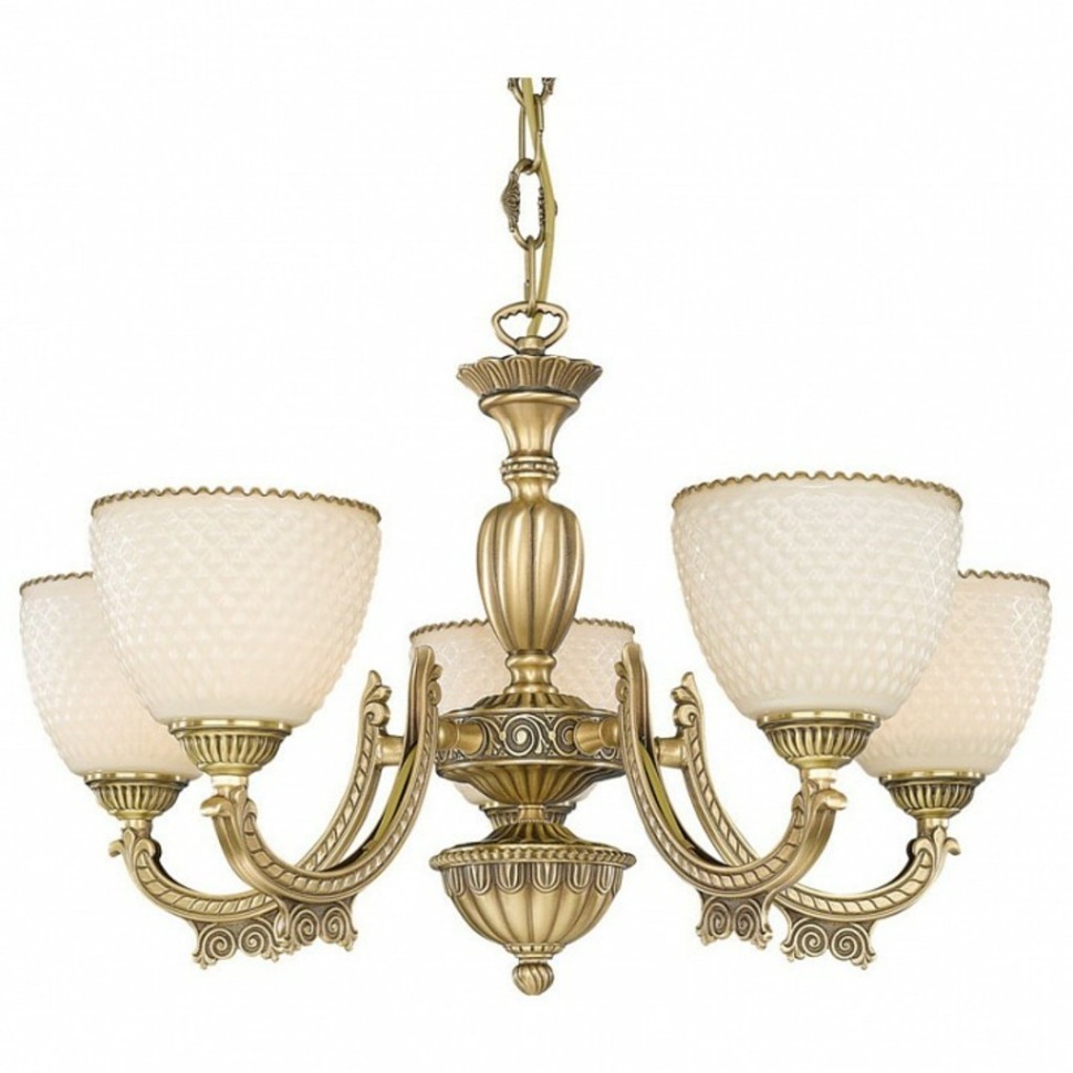 Фото Подвесная люстра Reccagni Angelo 7055 L 7055/5 RA_L_7055_5 - интернет-магазин МегаТерем в Москве