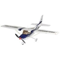 Радиоуправляемый самолет Top RC Cessna 182 400 class синий 965мм RTF 2.4G (TOP004C)