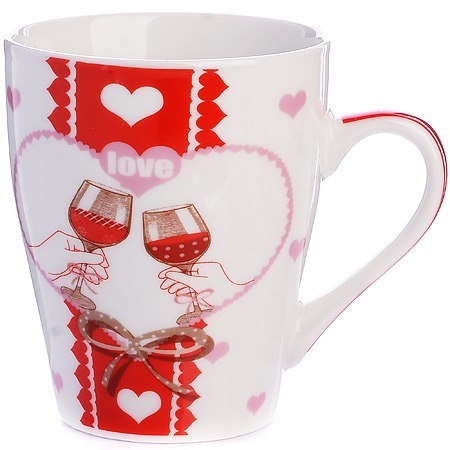 Фото Кружка 340 мл Love Emotion LORAINE (9-25974-3) - интернет-магазин МегаТерем в Москве