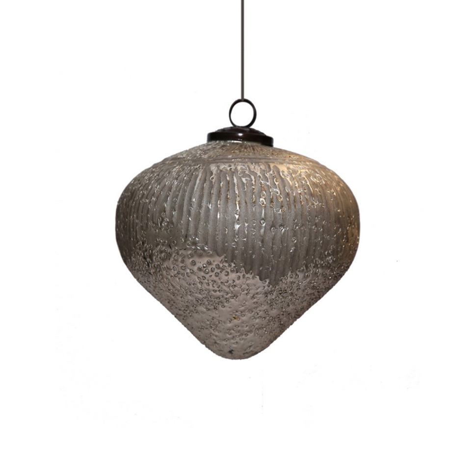 Фото Новогодняя игрушка G19538, стекло, silver/gold, ROOMERS FURNITURE - интернет-магазин МегаТерем в Москве