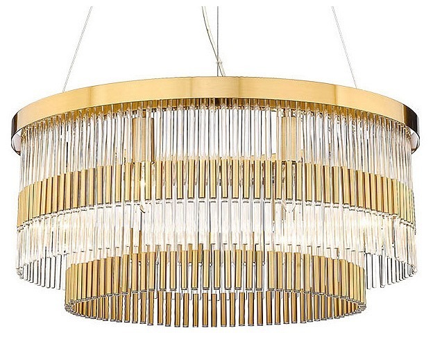 Фото Подвесная люстра Divinare Brillante 6813/17 LM-8 DV_6813_17_LM-8 - интернет-магазин МегаТерем в Москве