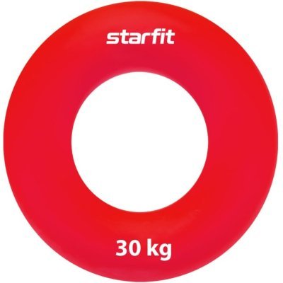 Эспандер кистевой STARFIT ES-404 Кольцо, 30 кг, силикон, красный (1121042)
