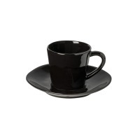 Чайная пара NOCS01-BLK(NOCS01-902), 16, керамика, Black, Costa Nova