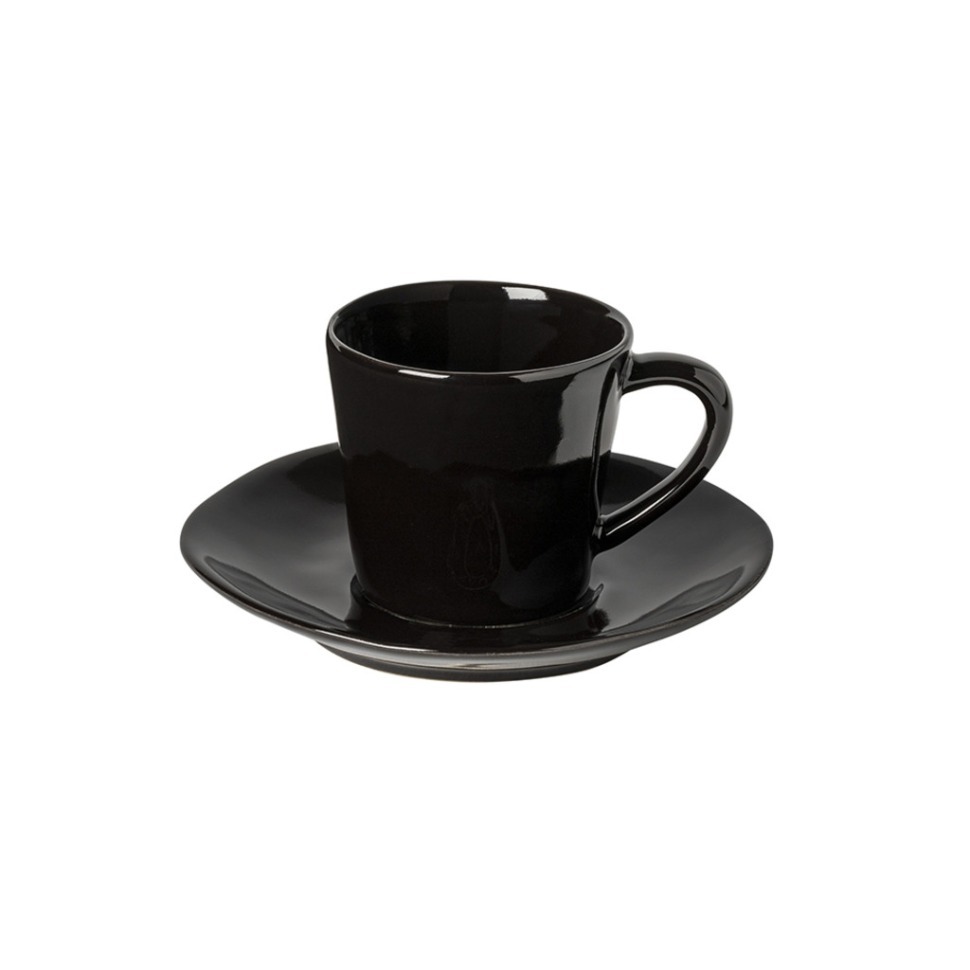 Фото Чайная пара NOCS01-BLK(NOCS01-902), 16, керамика, Black, Costa Nova - интернет-магазин МегаТерем в Москве