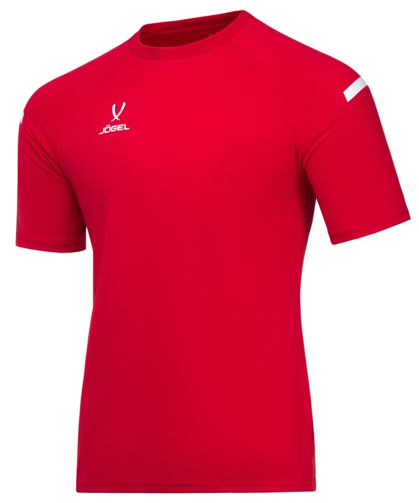 Фото Футболка тренировочная JÖGEL CAMP 2 Training Poly Tee, красный (2112599) - интернет-магазин МегаТерем в Москве