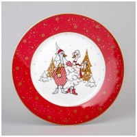 Тарелка закусочная lefard "family christmas" 20 см (425-180) 