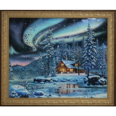 Картина Северное сияние с к...