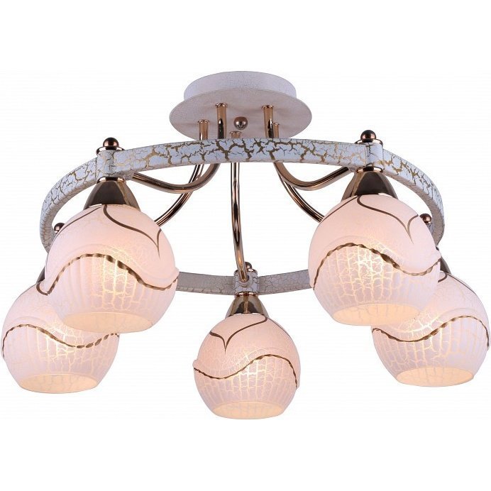 Фото Потолочная люстра Arte Lamp Daniella A6173PL-5WG - интернет-магазин МегаТерем в Москве